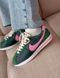 Nike Cortez Green/Pink #DNK206 фото 1