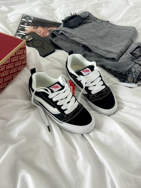 Vans KNU Old Skool Black/White  330 фото