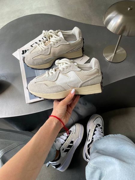 New Balance 327 Beige/White 3091 фото