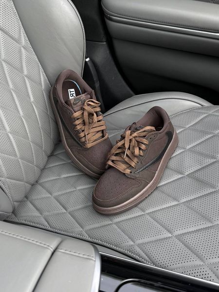 Nike Jordan 1 Low OG &ldquo;Travis Scott&rdquo; Brown #DJR05 фото