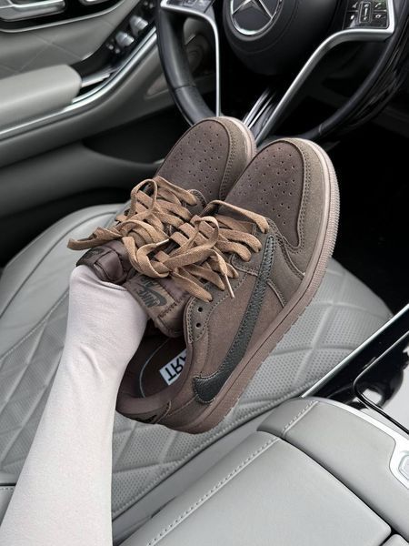 Nike Jordan 1 Low OG &ldquo;Travis Scott&rdquo; Brown #DJR05 фото