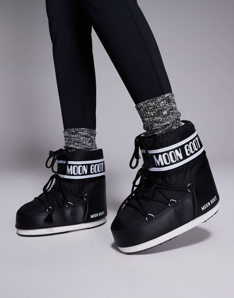 Мунбуты Moon Boot Black mb001 фото