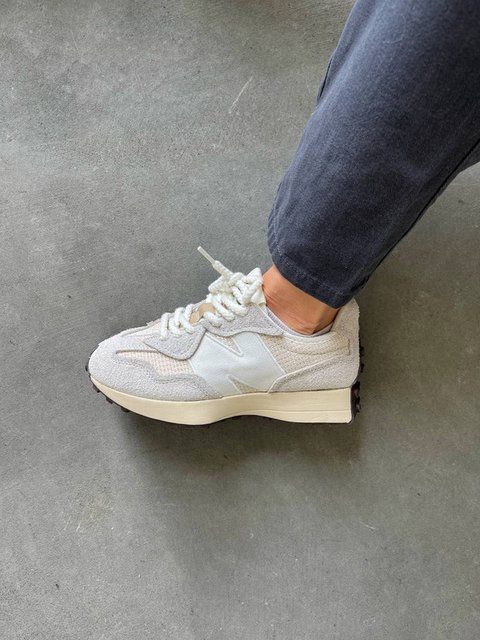 New Balance 327 Beige/White 3091 фото
