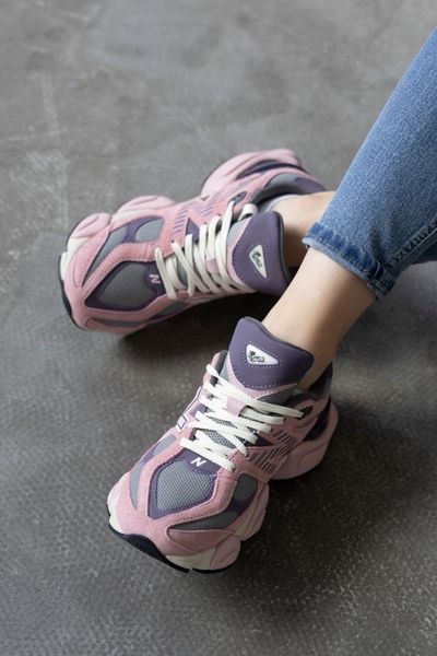 Женские кроссовки New Balance 9060 Pink Lavender 45777 фото