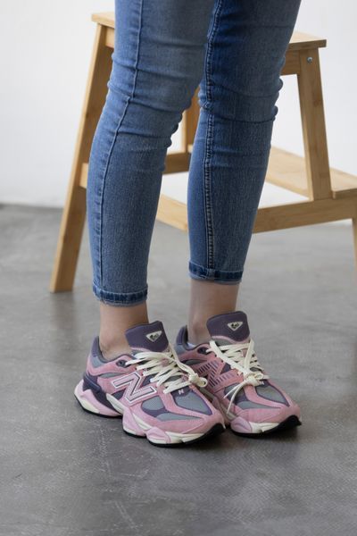 Женские кроссовки New Balance 9060 Pink Lavender 45777 фото