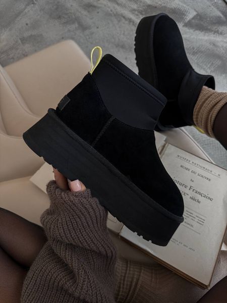 UGG Classic Mini Dipper Black 1458 фото