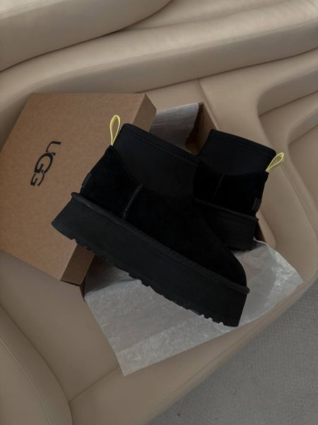 UGG Classic Mini Dipper Black 1458 фото