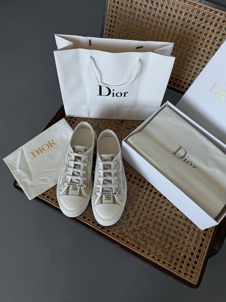 Walk-N Dior Platform Gold Premium d047 фото