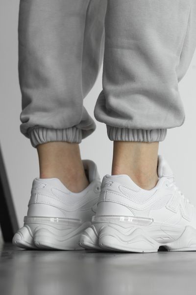 New Balance 9060 Triple White 03096 фото