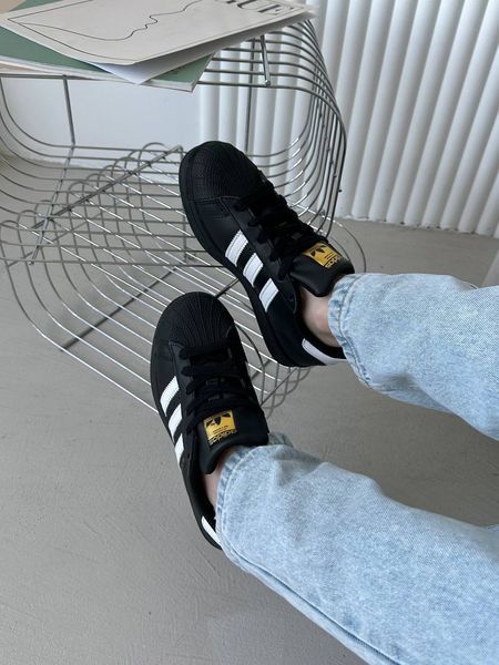 Adidas Superstar Black Premium S1350 фото