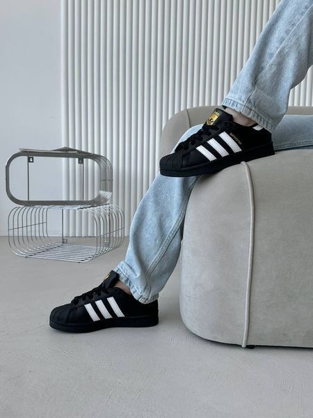 Adidas Superstar Black Premium S1350 фото