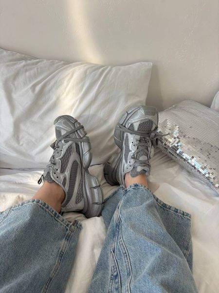 Balenciaga 3XL Light Grey Reflective 76643 фото