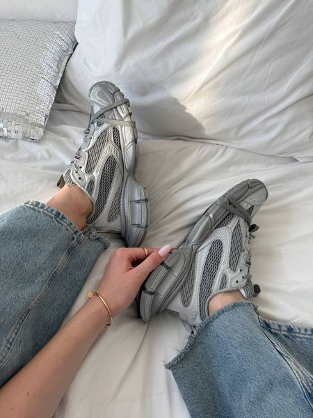 Balenciaga 3XL Light Grey Reflective 76643 фото