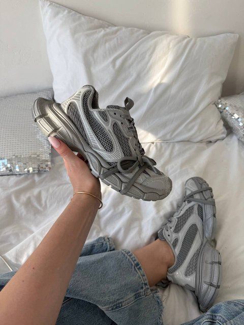Balenciaga 3XL Light Grey Reflective 76643 фото