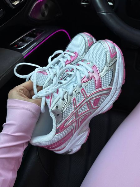 Asics Gel-1130 White/Pink asc-0232 фото