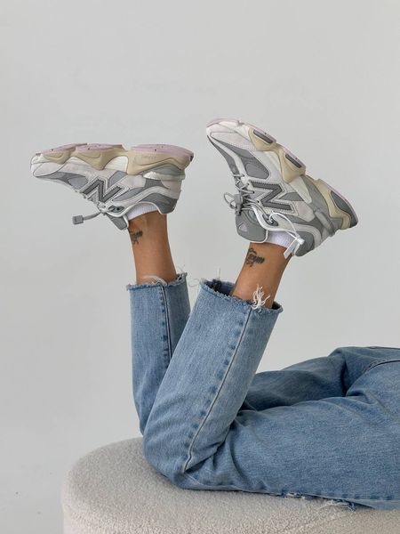 New Balance 9060 Grey Matter Pink NB6543 фото