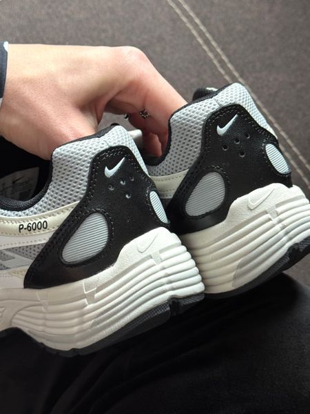 Nike P-6000 White Beige Black 367373 фото