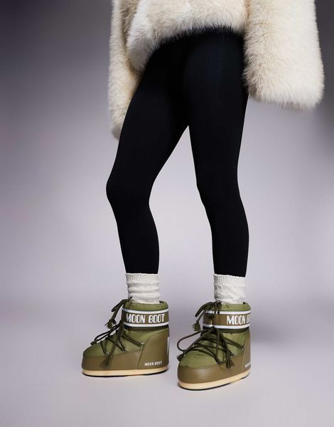 Мунбути Moon Boot Olive  mb002 фото