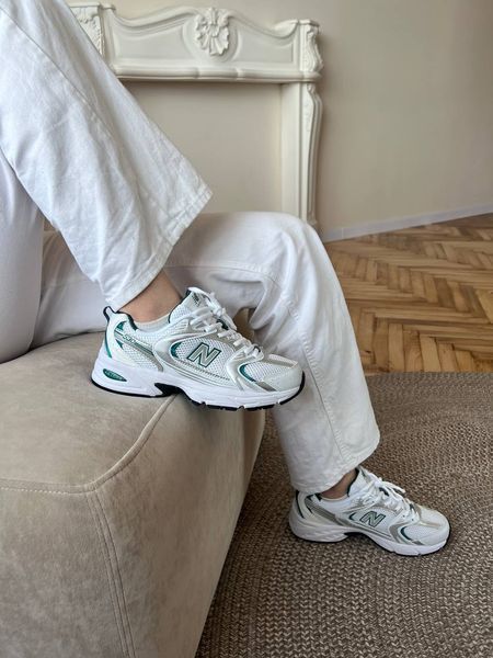 New balance 530 silver green 456457 фото