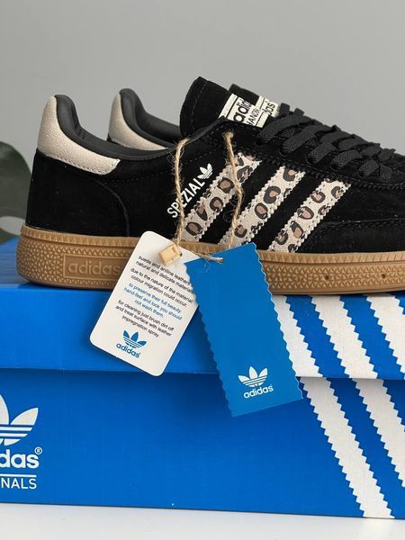 Adidas Handball Spezial Black Leopard  1639 фото