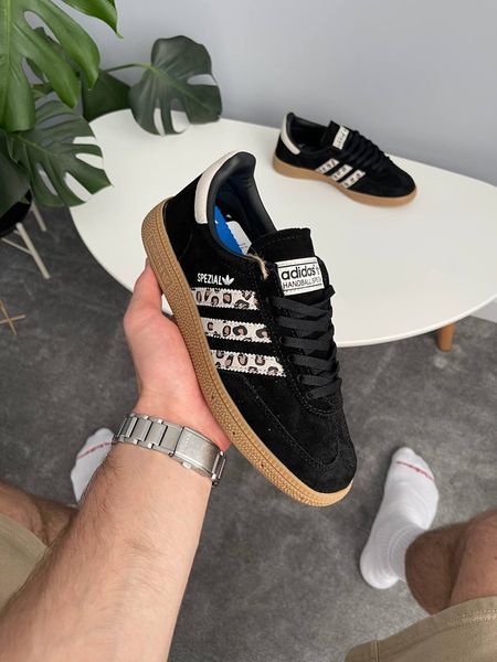 Adidas Handball Spezial Black Leopard  1639 фото