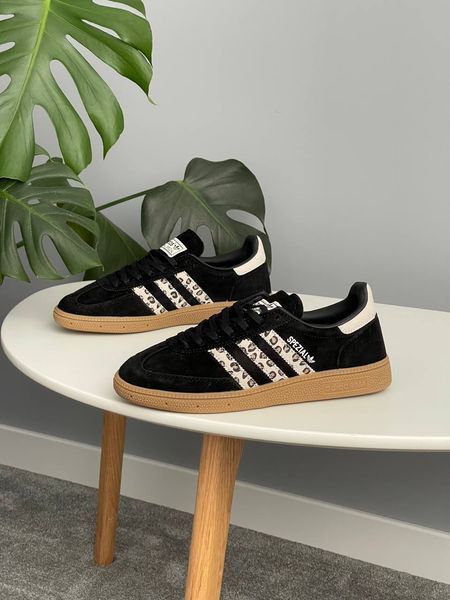 Adidas Handball Spezial Black Leopard  1639 фото