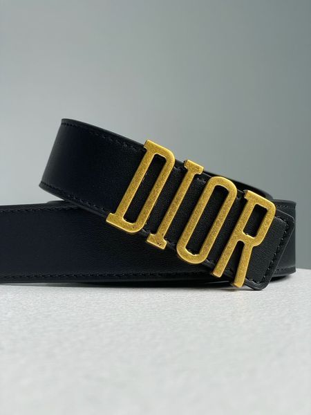 Dior D-Fence Belt Black Smooth Calfskin  66137 фото
