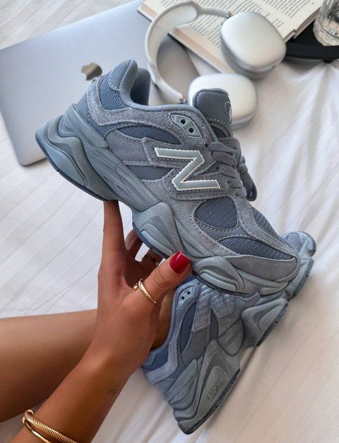 New Balance 9060 Artic Grey/Blue  nb5784 фото