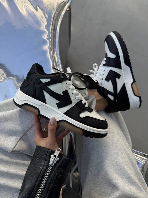 OFF WHITE x Out of Office Black / White / Gum  1398 фото