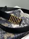 Dior D-Fence Belt Black Smooth Calfskin  66137 фото 2