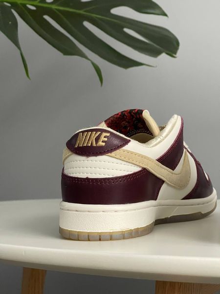 Nike Dunk LX White/Maroon  DA74745 фото